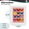 Stupell Industries Butterfly Species on Pink Framed Print Under Glass, design by LISH Creative